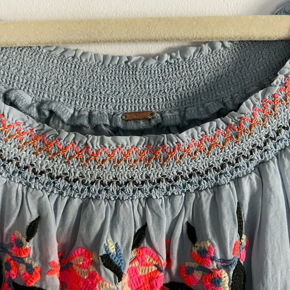 Free People embroidered floral sundress - Picture 3 of 3